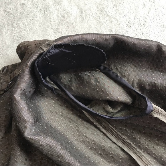 Giorgio Armani Jacquard Zipper Jacket Blazer - Picture 6 of 8